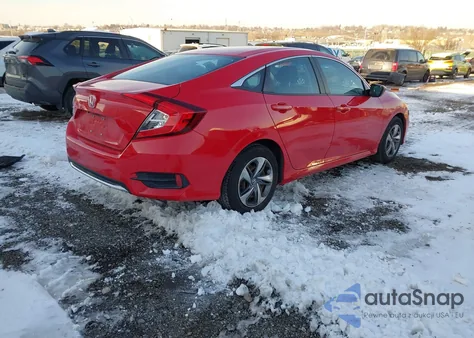 2019 Honda Civic Lx from USA, damaged, VIN 2HGFC2F62KH531094